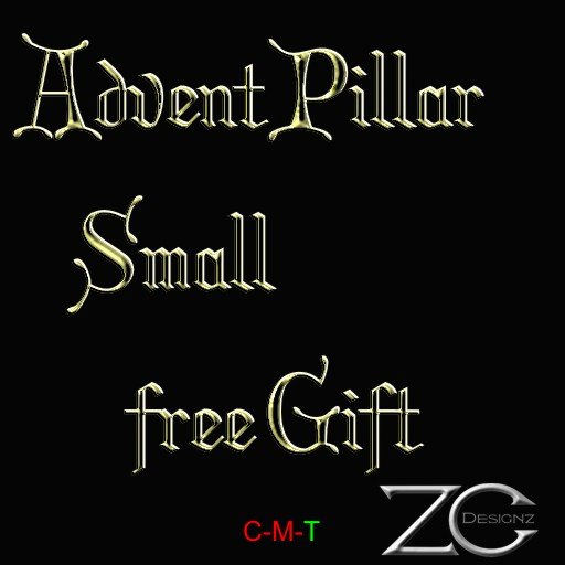 ZC Advent Wreath Pillar Small