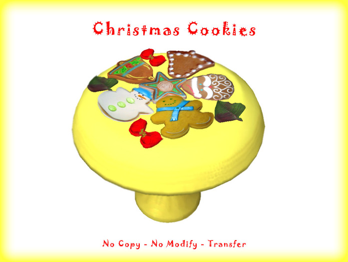 Christmas cookies  baskets