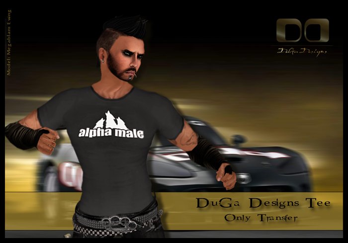 .:DuGa Designs:. - AlphaMale T Shirt 