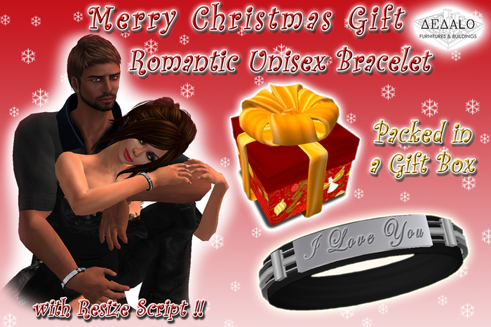 Merry Christmas Gift - Romantic Unisex Bracelet * SPECIAL PRICE Merry Christmas Promo *