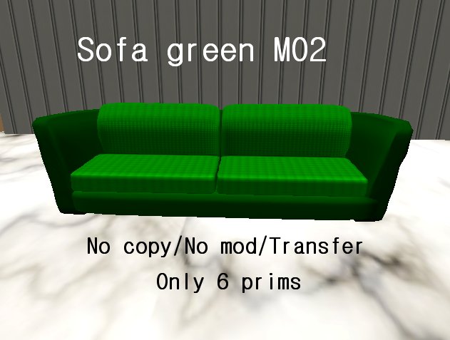 Sofa Green M02