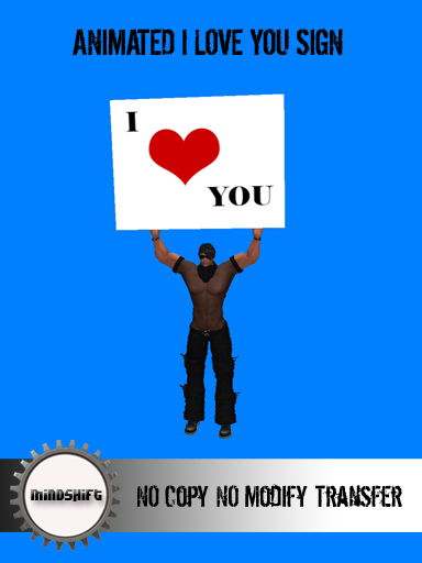 Mindshift - I love YOU sign