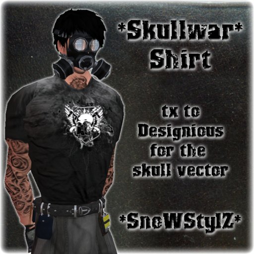 Skullwar SHIRT *SnoWStylZ*PROMO