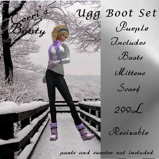UGGS Boot Set Purple PRICE REDUCED!