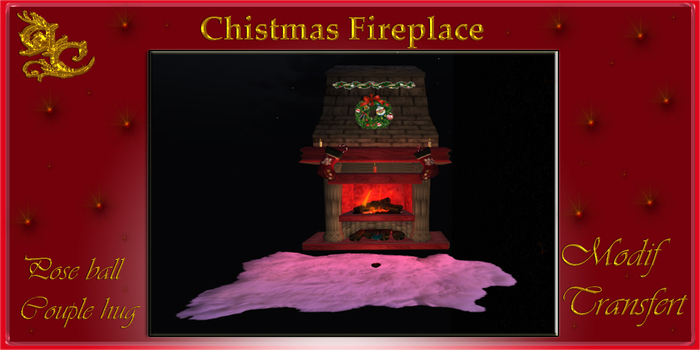 Christmas Fireplace V1 