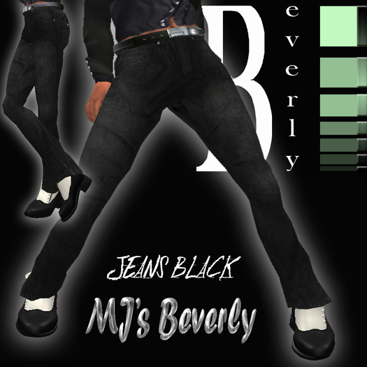 JEANS BLACK MJ's Beverly