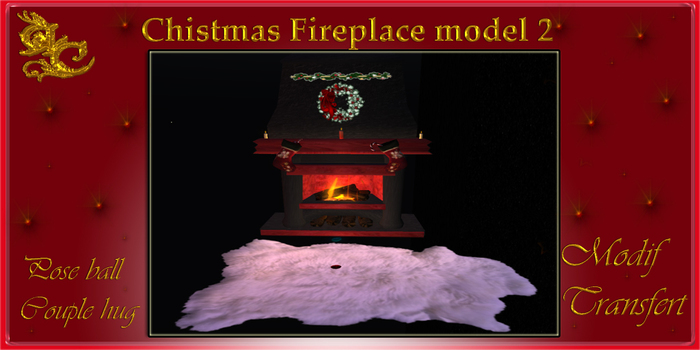 Christmas Fireplace V2 
