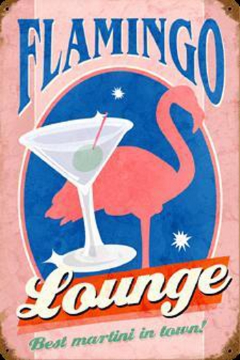 Flamingo Lounge Sign