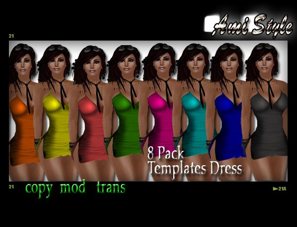 Full Perm 8 Templates Dress