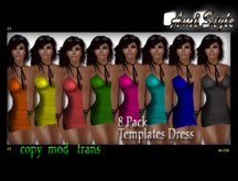 Full Perm 8 Templates Dress