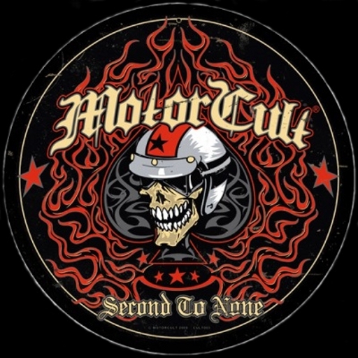 Motor Cult Second To None Biker Sign - Tin Pub Sign
