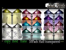 Full Perm 10 Templates Shirt half transparent