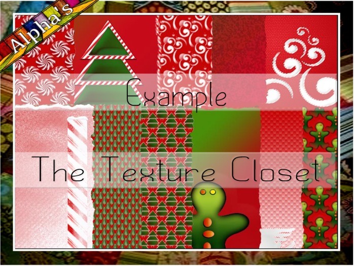 TTC - Christmas Gingerbread/Candy Alpha's