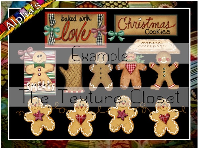 TTC - Christmas Gingerbread Alpha's