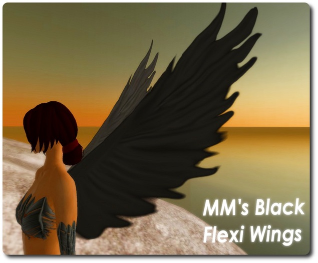 MM's Black Flexi Wings