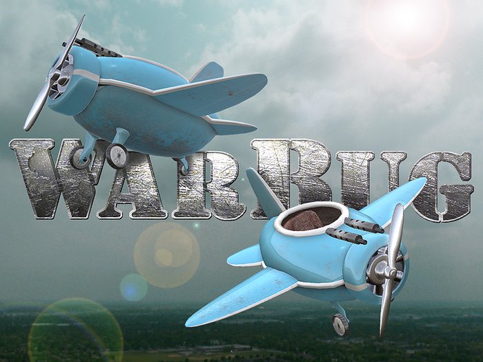 WarBug Airplane - Sky Blue