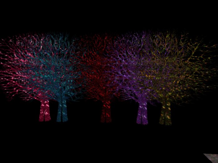 Starry Tree Forest - 5 colors