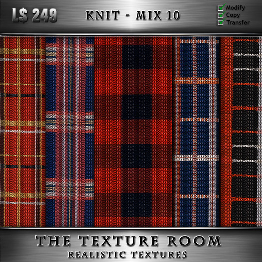 The Texture Room -- Knit Mix 10 Textures