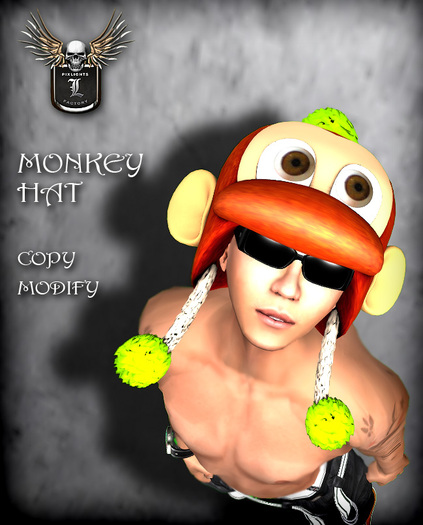 PIXLIGHTS FACTORY Monkey hat SB