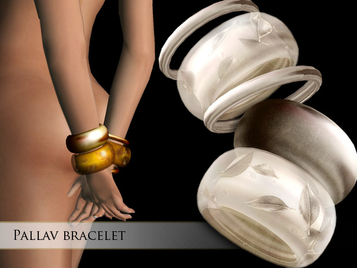Zaara : Pallav clear bracelets