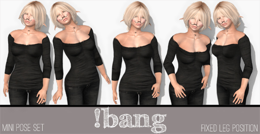 !bang - mini set - three quarter