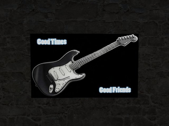 TA Good Times Good Friends Guitar 2011