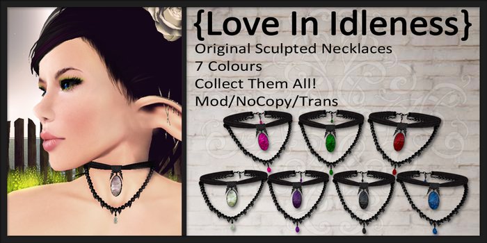 Love In Idleness ~ Necklace PhatPak