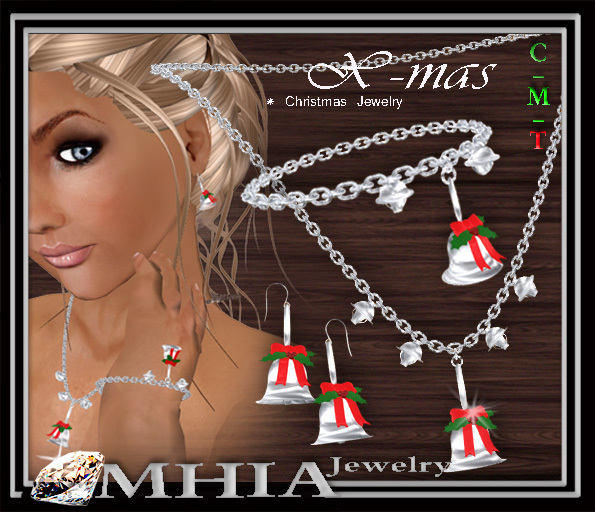 [MHIA] X-mas Bell Set silver