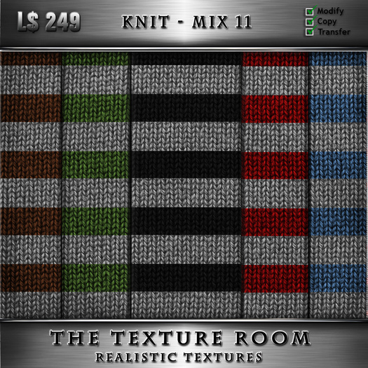 The Texture Room -- Knit Mix 10 Textures