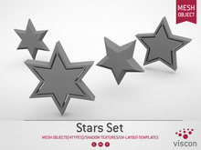 Viscon* Mesh Stars Set