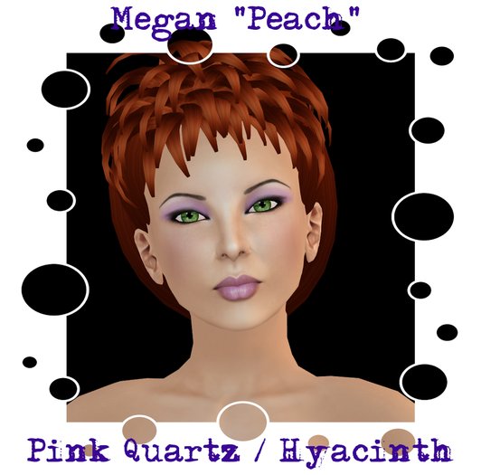 Megan Skin, Peach Shade, Pink Quartz/Hyacinth