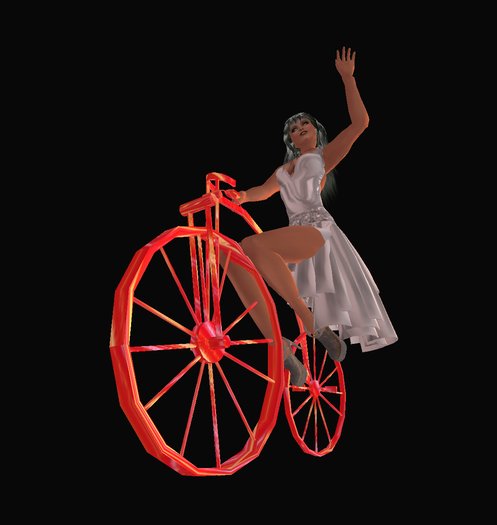 Biker Queen - Ride a Historical Bike in High Speed - 2 Versions or Riding Permission