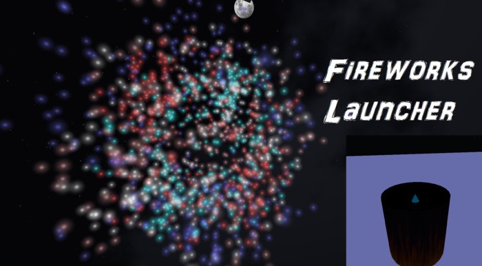 Fireworks Launcher (8) - Light up the Sky (10 Rockets)
