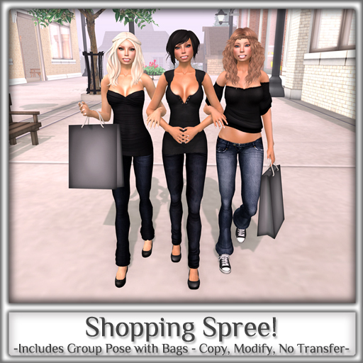 Magnifique - Shopping Spree! (Group Pose)