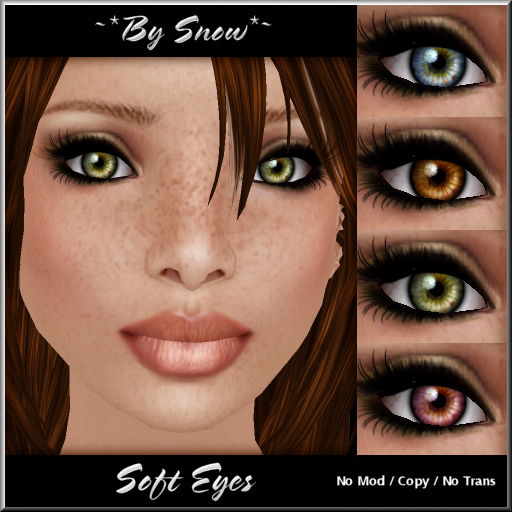 ~*By Snow*~ Soft Eyes (4 Pack)