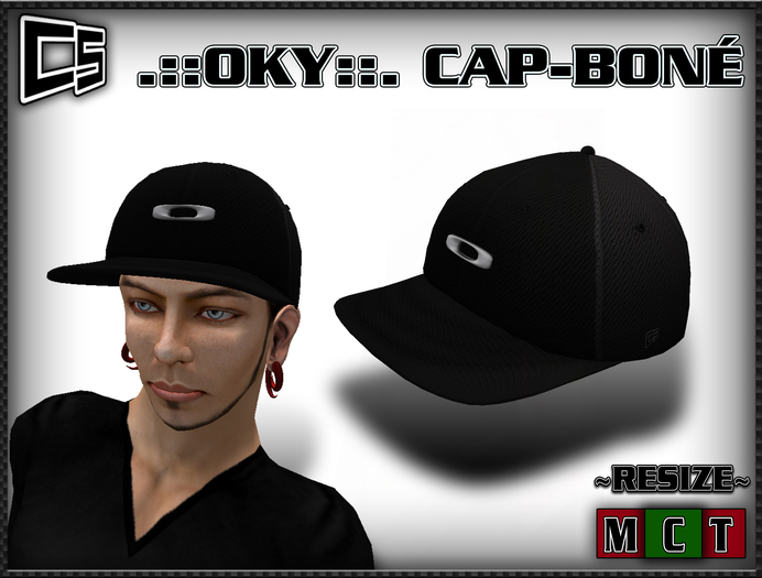(::: "OKY" BLACK BONE CAP:::)