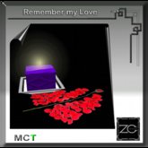 ZC Remember my Love Candle - lilac