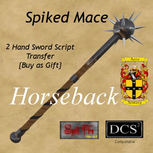Horseback Ball Spiked Mace