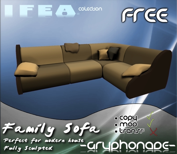 -G- FREE Family Sofa
