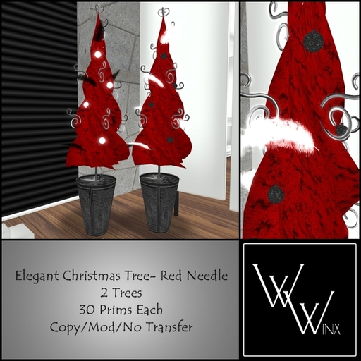 W. Winx-Elegant Christmas Trees-Red Fir