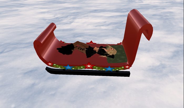 Waiting for Santa Lawn Sleigh