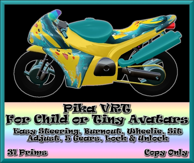 Pika VRT - For Child or Tiny Avatars 