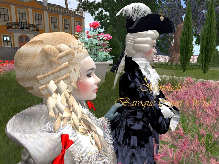 Minouche Baroque Court Wig