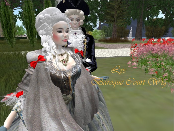 Lys Baroque Court Wig