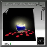 ZC Special Duo - Tripple Burn Candle - blue&dark