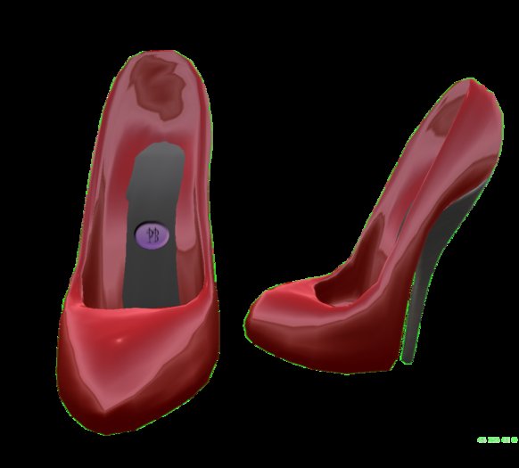 (PB)High Heeled Pumps Red