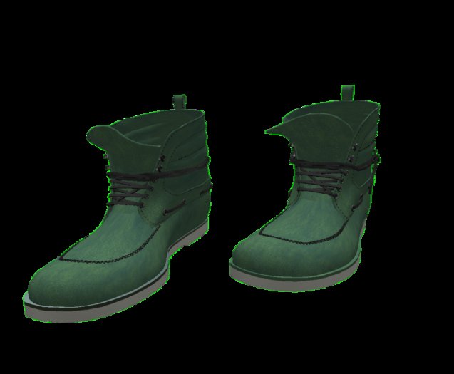 (PB)Male Ankle Boot Army Green