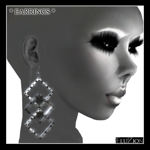ELUZION * Square - Earrings