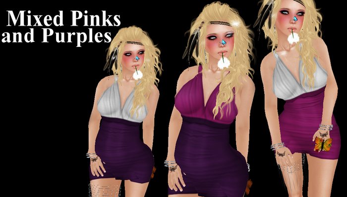 {RG} Mean Girls Mixed Pink and Purples
