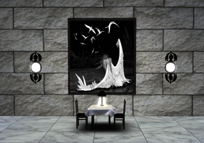 sr romantic dining set(boxed)